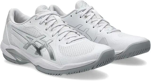 ASICS Women's Solution Swift FF 2 Tennis Shoe (White/Pure Silver) Women's Tennis Shoes Cover