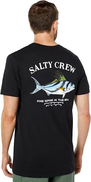 Salty Crew Rooster Premium Short Sleeve Tee (Black) Men's Clothing Cover