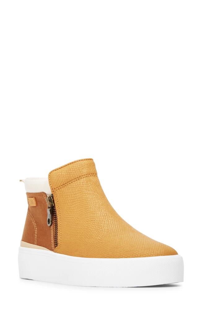 Keds® Cooper Zip High Top Bootie in Tan Cover