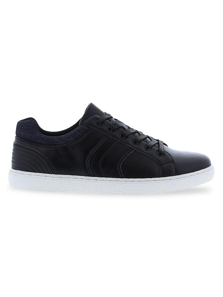 English Laundry Men's Rafael Leather Sneakers - Black Cover