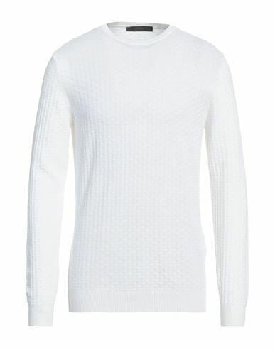 Jeordie's Man Sweater White Cotton Cover