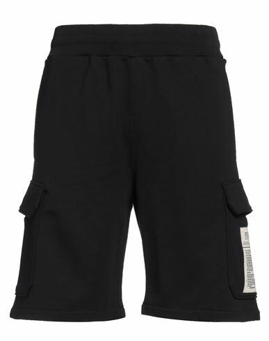 Moschino Man Shorts & Bermuda Shorts Black Cotton Cover