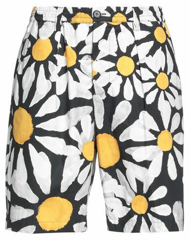 Marni Man Shorts & Bermuda Shorts Black Cotton Cover