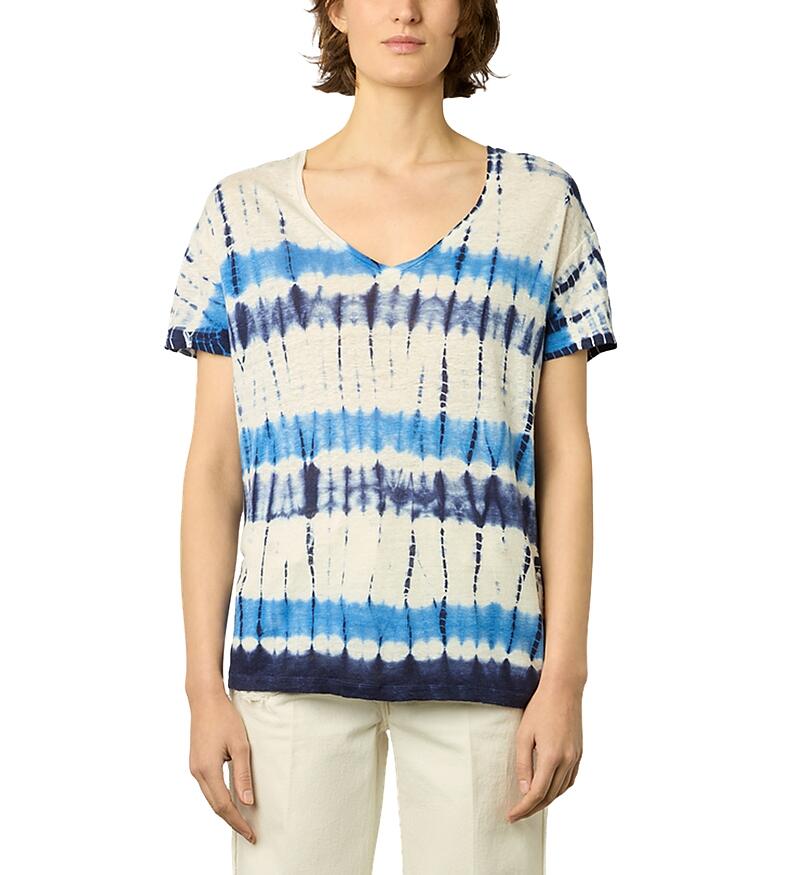 Gerard Darel Melane Tie Dyed Linen Tee Cover