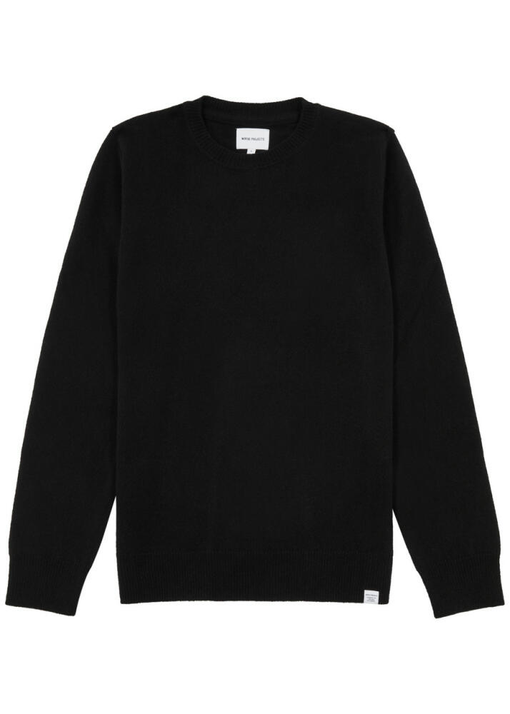 Norse Projects Sigfred Wool Jumper - Black Cover