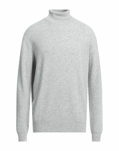 Herman & Sons Man Turtleneck Light grey Wool, Cashmere Cover