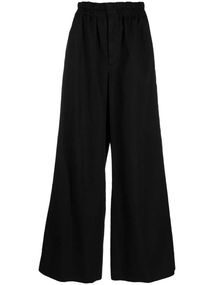 QUIRA high-waist flared trousers - Black Cover