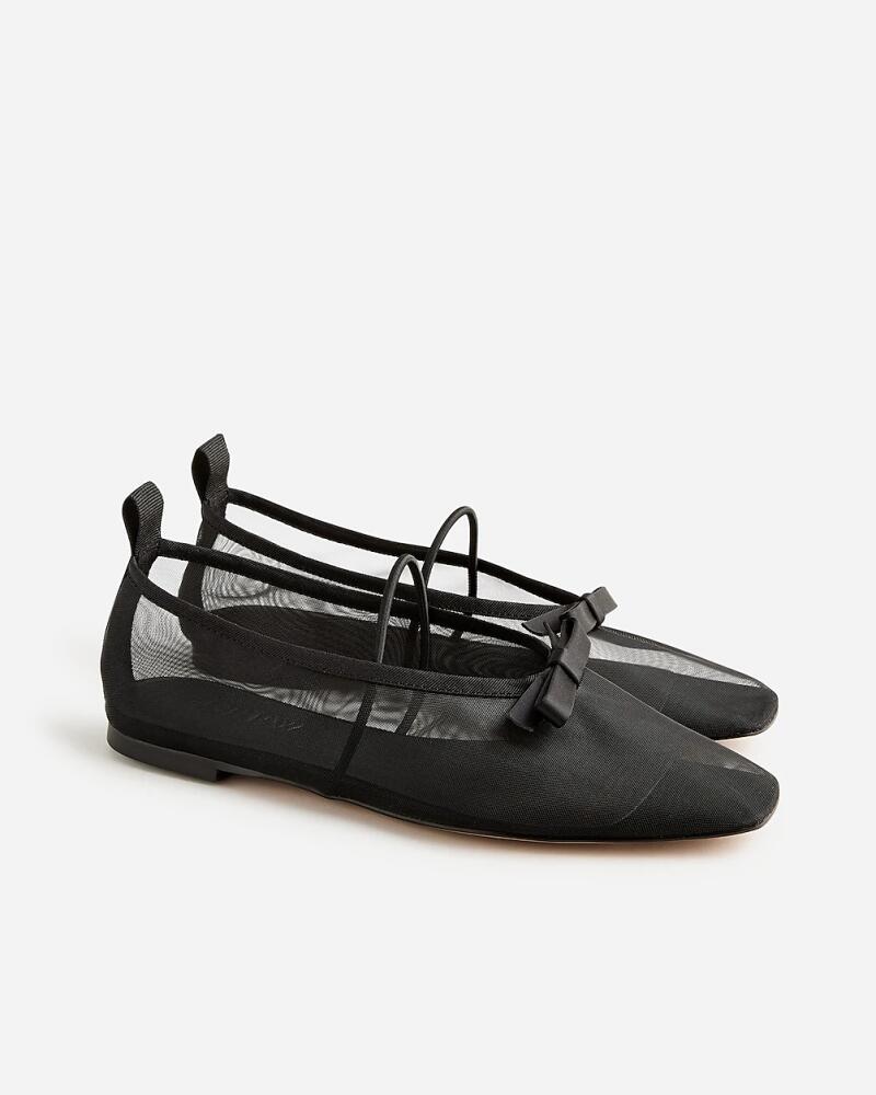 J.Crew Quinn Mary Jane ballet flats in mesh Cover