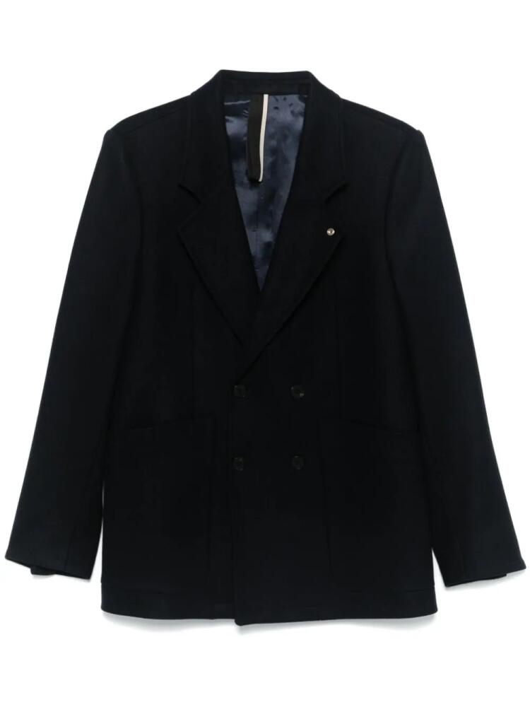 Low Brand felted blazer - Blue Cover