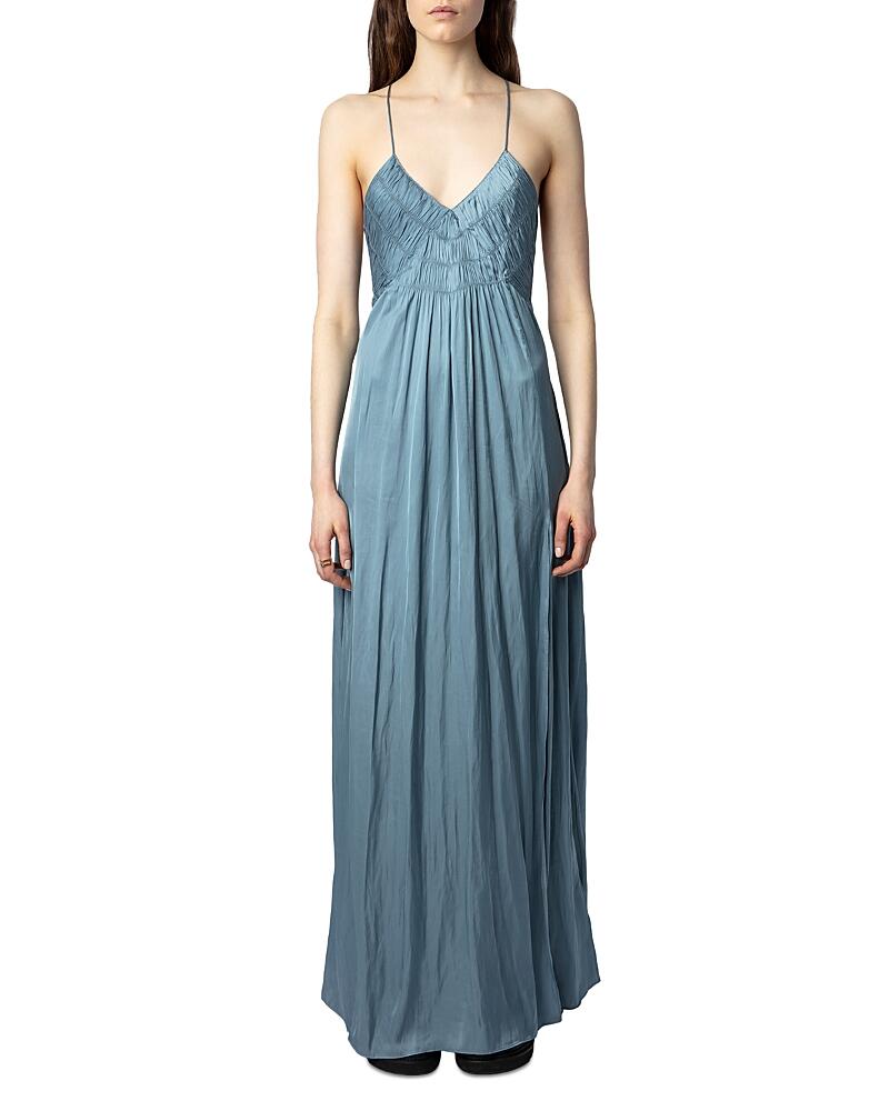 Zadig & Voltaire Rayonne Satin Maxi Dress Cover