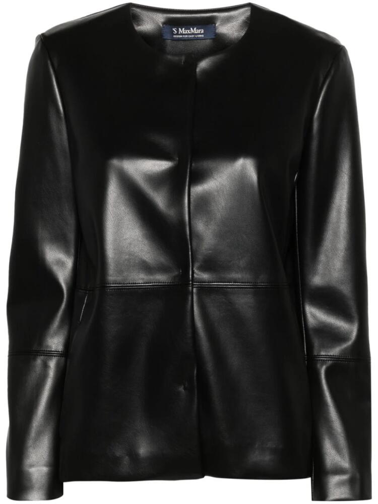 'S Max Mara press-stud jacket - Black Cover