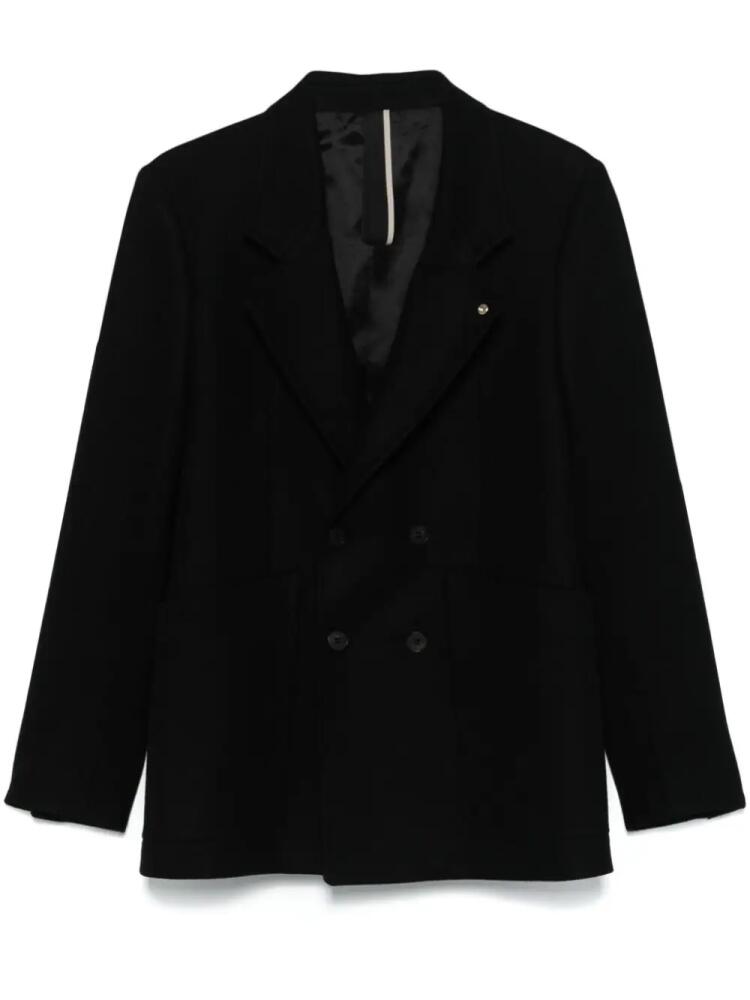 Low Brand felted blazer - Black Cover