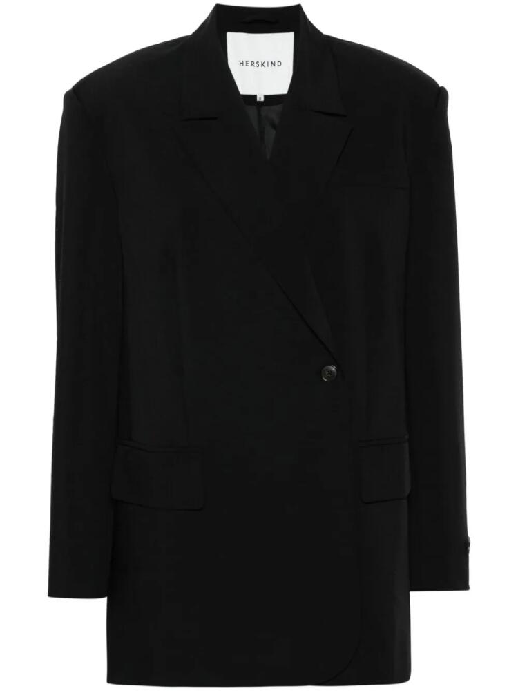 HERSKIND Verner double-breasted blazer - Black Cover