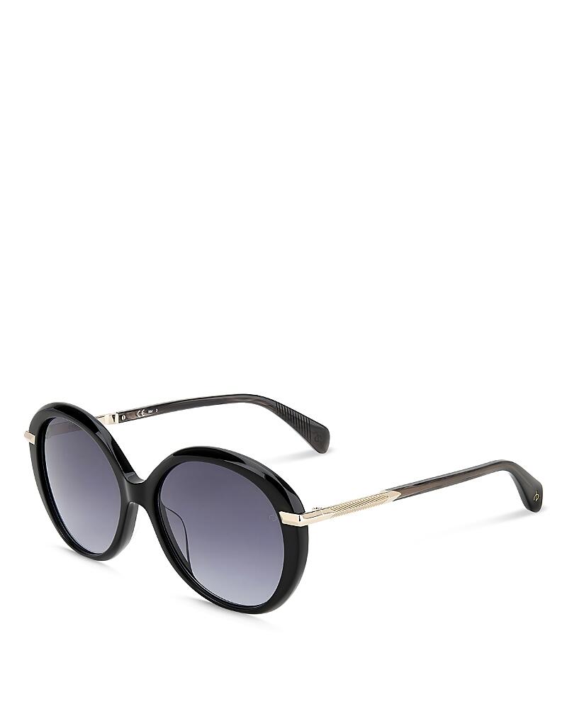 rag & bone Round Sunglasses, 56mm Cover