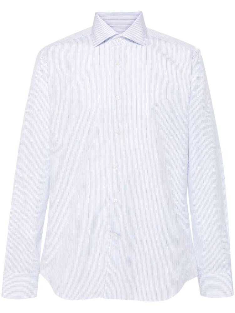 Corneliani striped shirt - White Cover