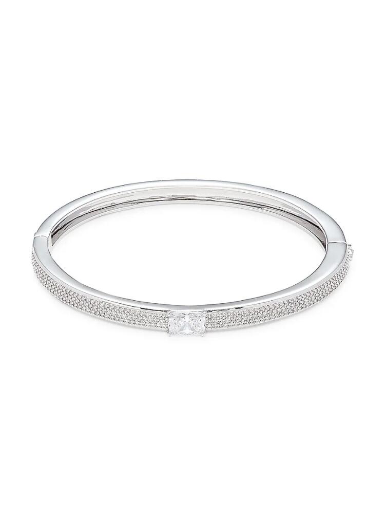 Adriana Orsini Women's Rhodium Plated & Cubic Zirconia Bracelet Cover