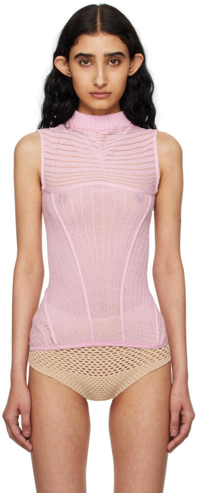 Isa Boulder Pink Calm Tank Top Cover