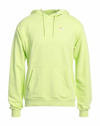 Fila Man Sweatshirt Light green Cotton, Polyester Cover