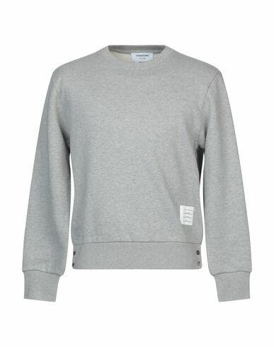 Thom Browne Man Sweatshirt Grey Cotton Cover