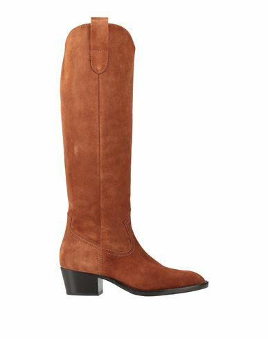 Guglielmo Rotta Woman Boot Brown Leather Cover