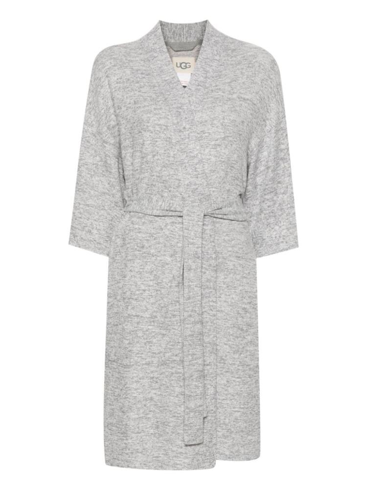 UGG Monrose mélange-effect robe - Grey Cover