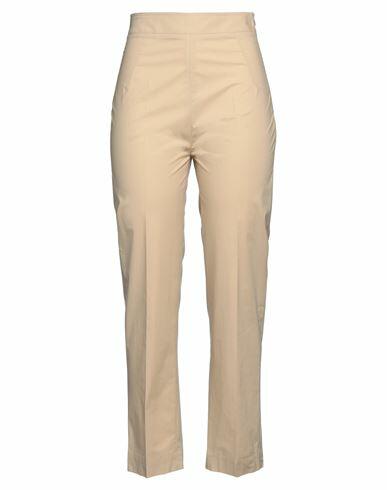 Gentryportofino Woman Pants Beige Cotton Cover