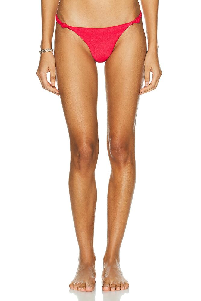 Cult Gaia Brenner Bikini Bottom in Red Cover