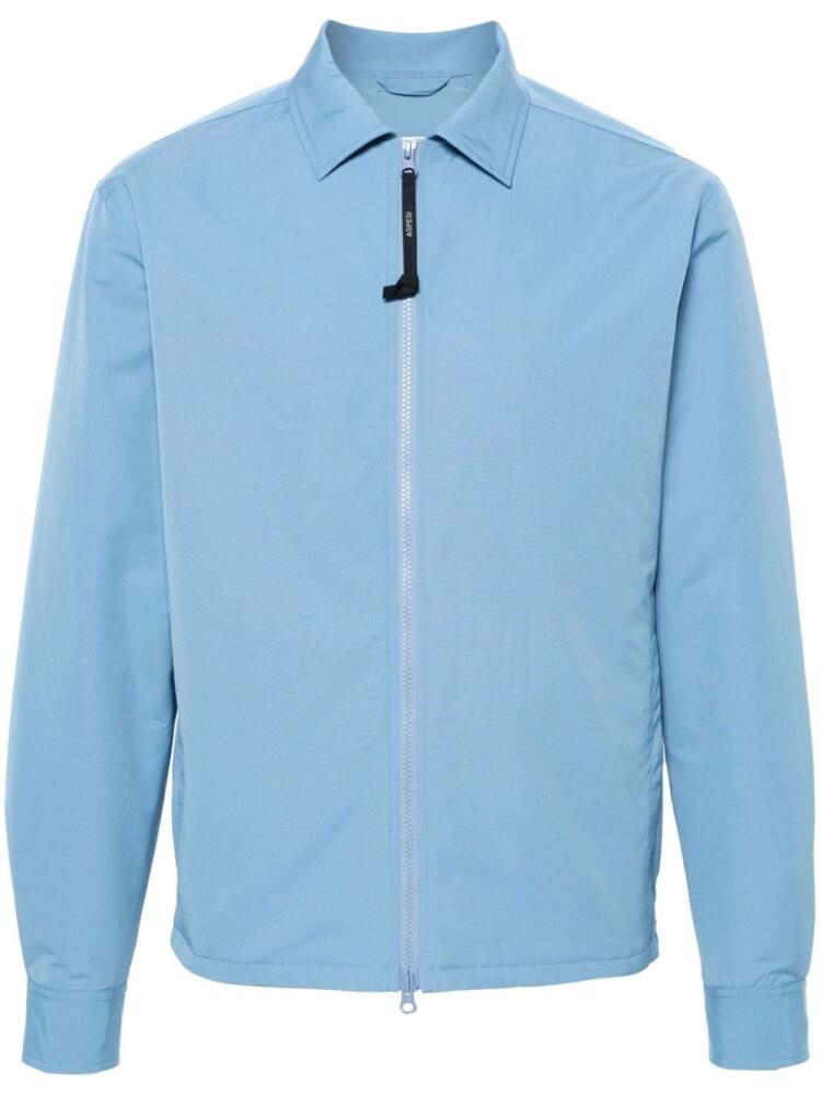 ASPESI padded shirt jacket - Blue Cover