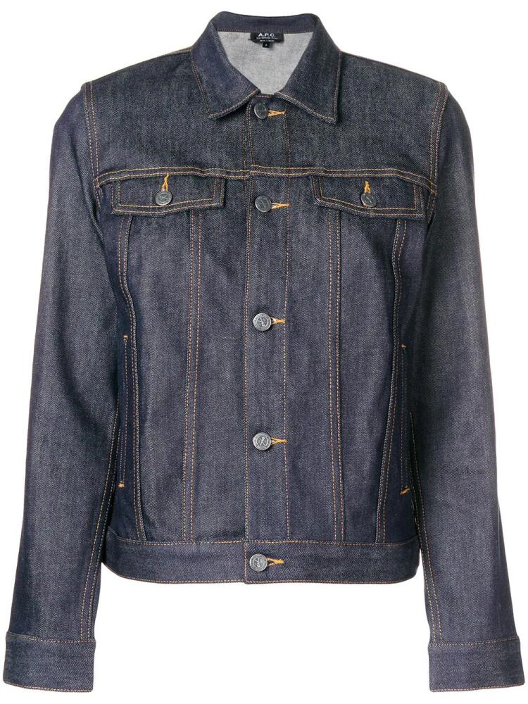 A.P.C. denim jacket - Blue Cover