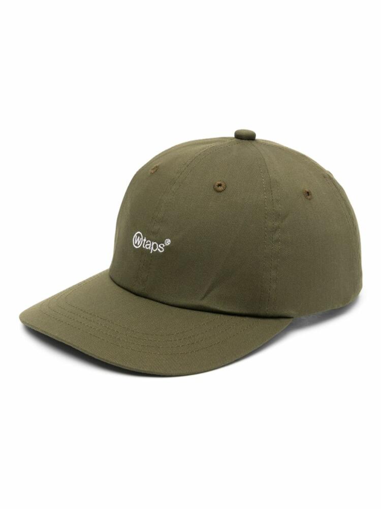 WTAPS logo-embroidered cap - Green Cover