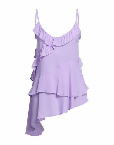 Twenty Easy By Kaos Woman Top Lilac Polyester Cover