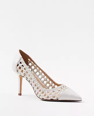 Ann Taylor Mae Woven Pumps Cover