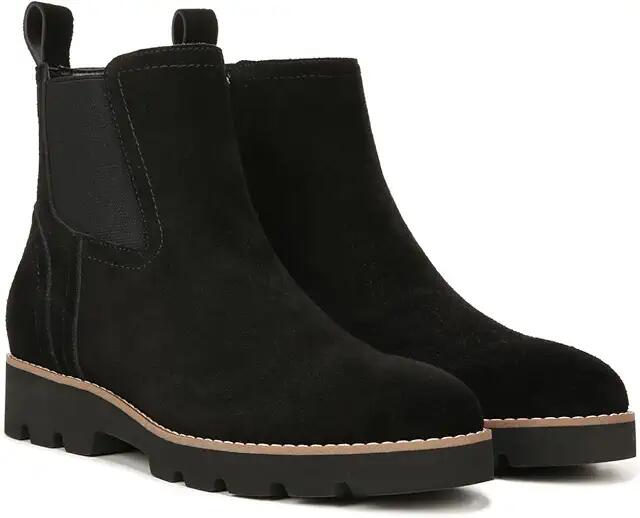 VIONIC Brighton (Black Suede) Women's Boots Cover