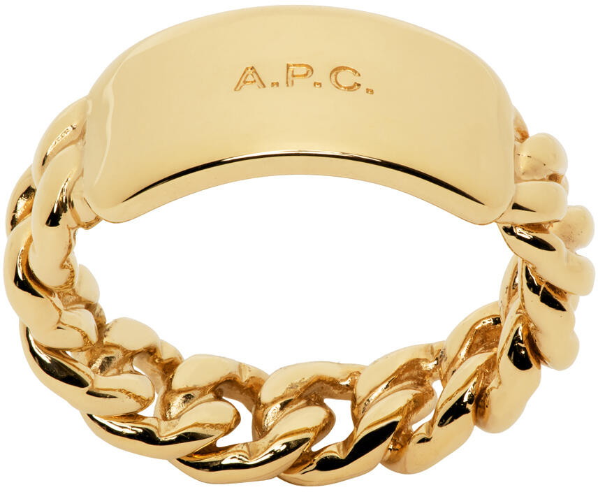 A.P.C. Gold Darwin Ring Cover