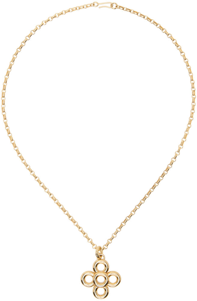 Laura Lombardi Gold Radda Pendant Necklace Cover