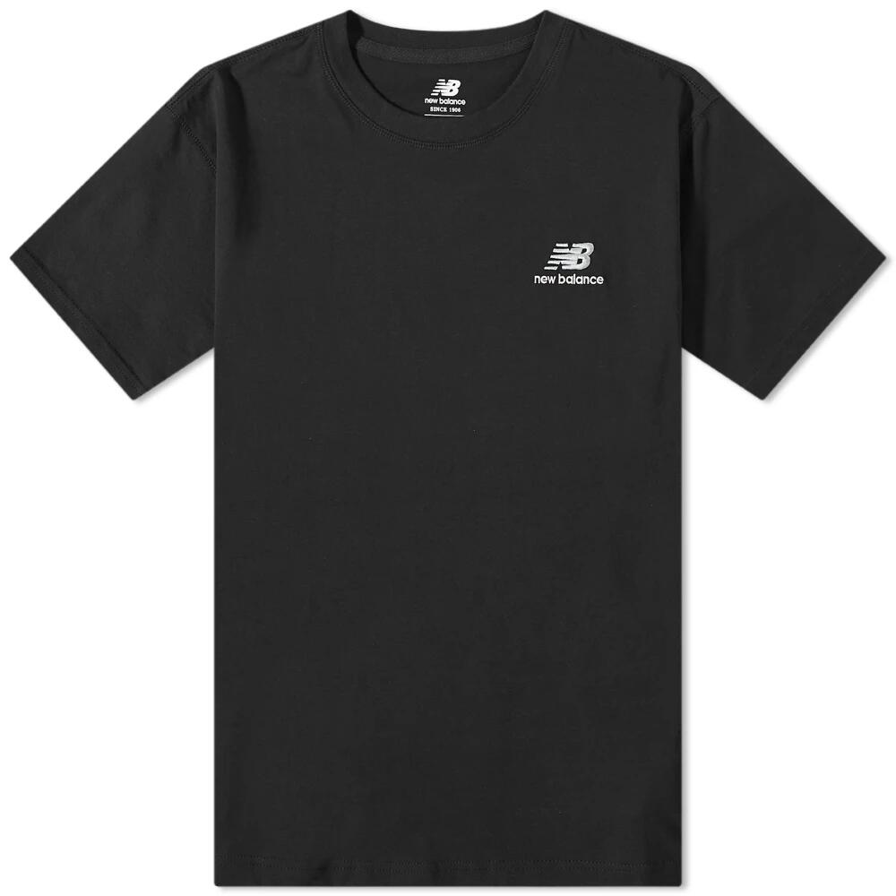 New Balance Uni-ssentials T-Shirt in Black Cover