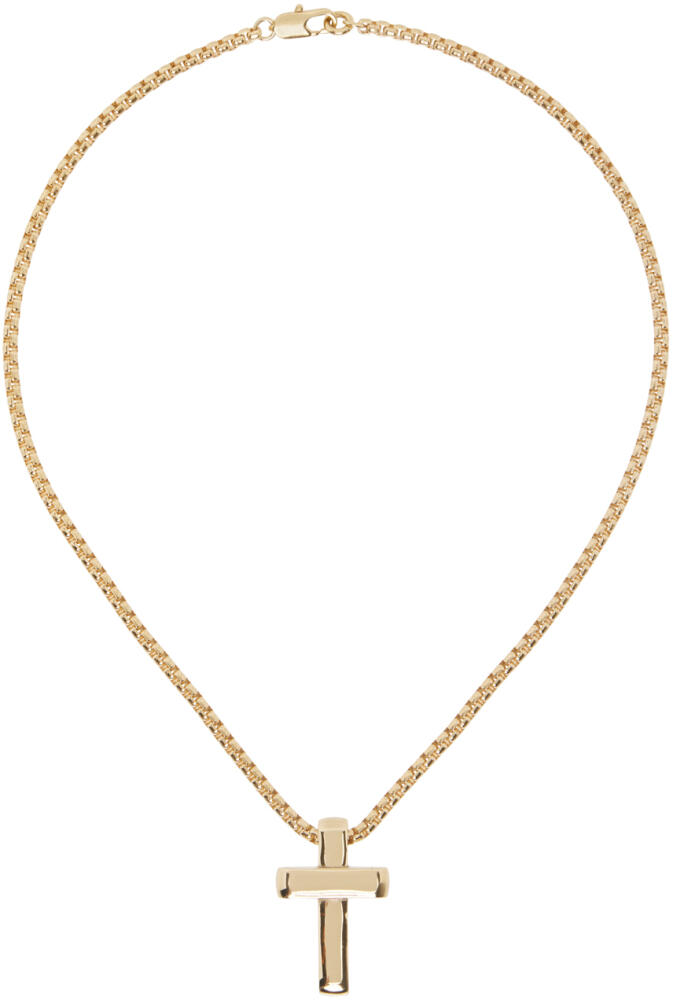 Laura Lombardi Gold Cecilia Pendant Necklace Cover