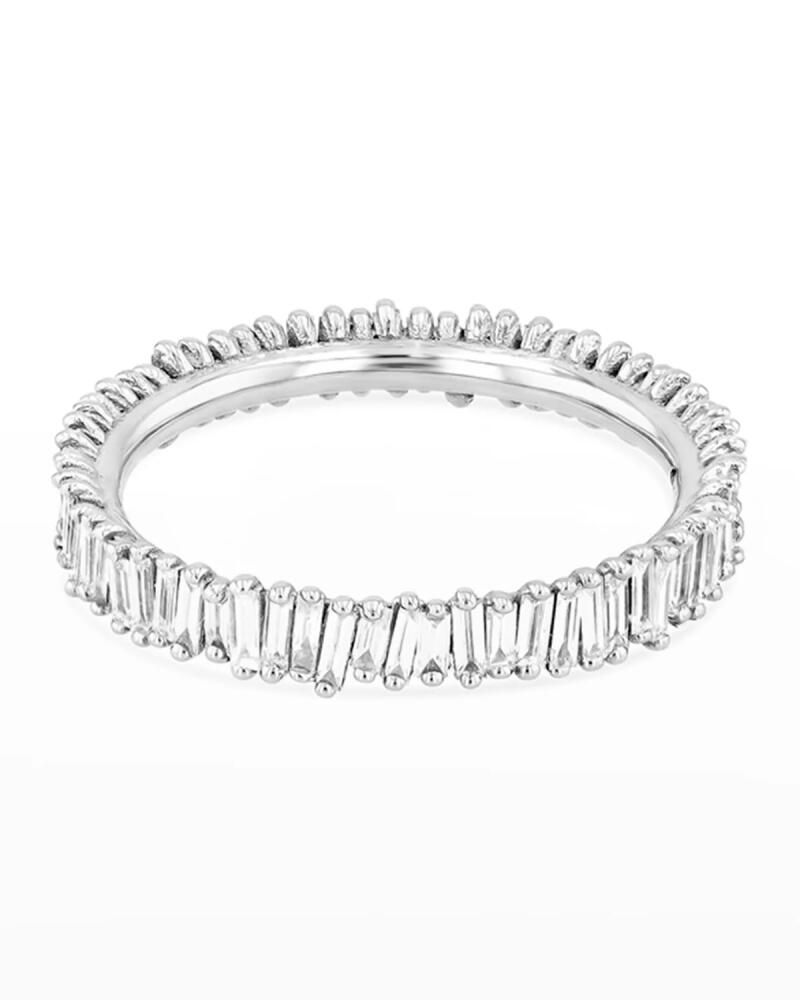 Suzanne Kalan 18k Diamond Mini Classic Fireworks Eternity Ring Cover