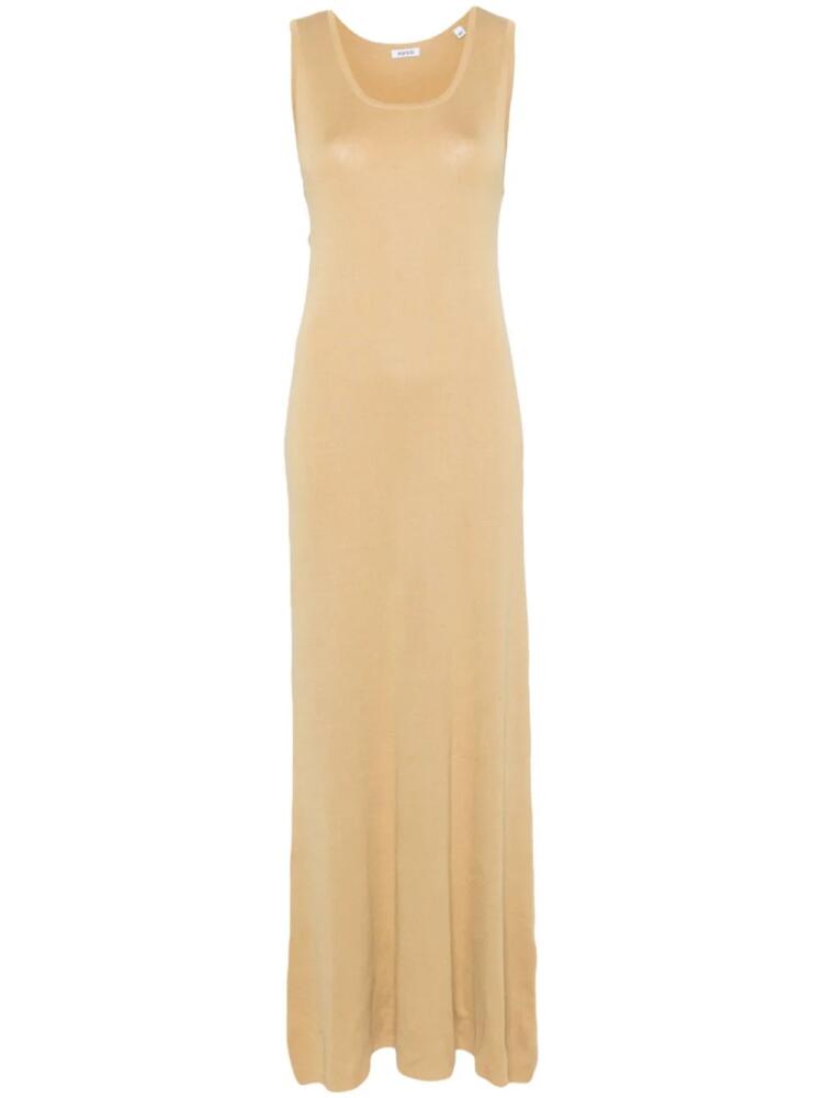 ASPESI sleeveless maxi dress - Neutrals Cover