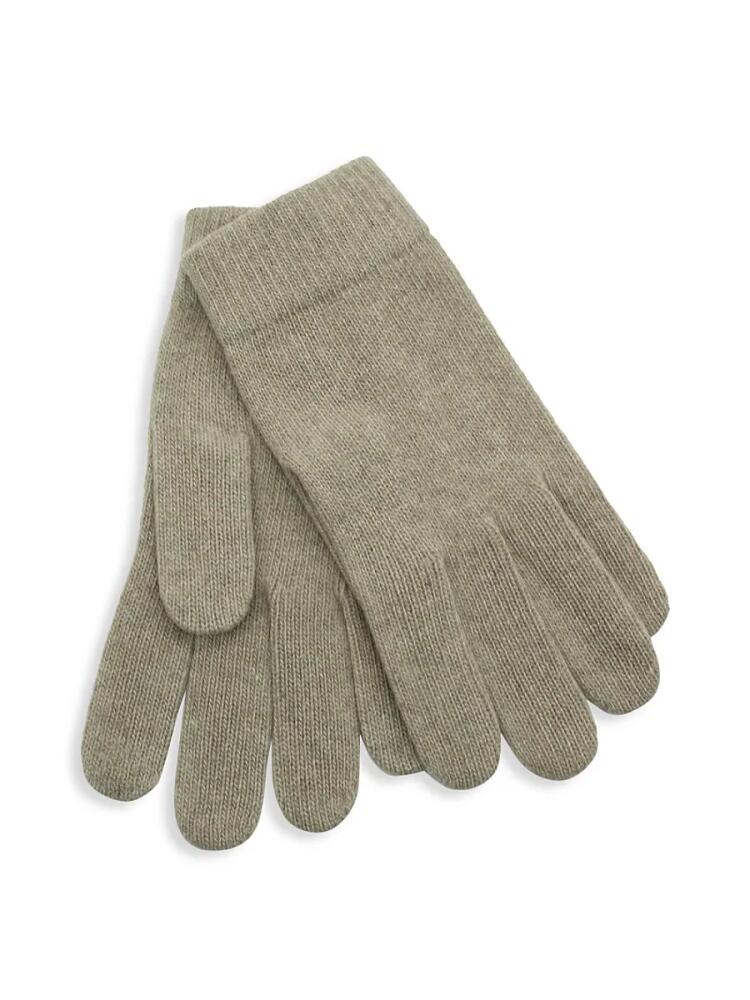 Portolano Men's Cashmere Tech Gloves - Nile Brown Cover