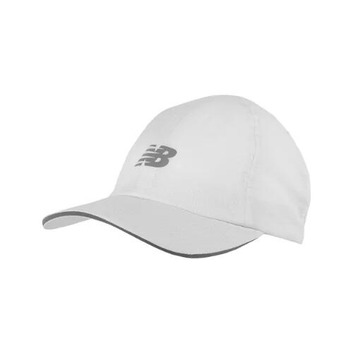 New Balance 6 Panel Performance Hat - White Cover