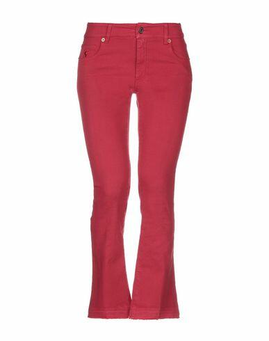 Avantgar Denim By European Culture Woman Pants Brick red Cotton, Elastane Cover