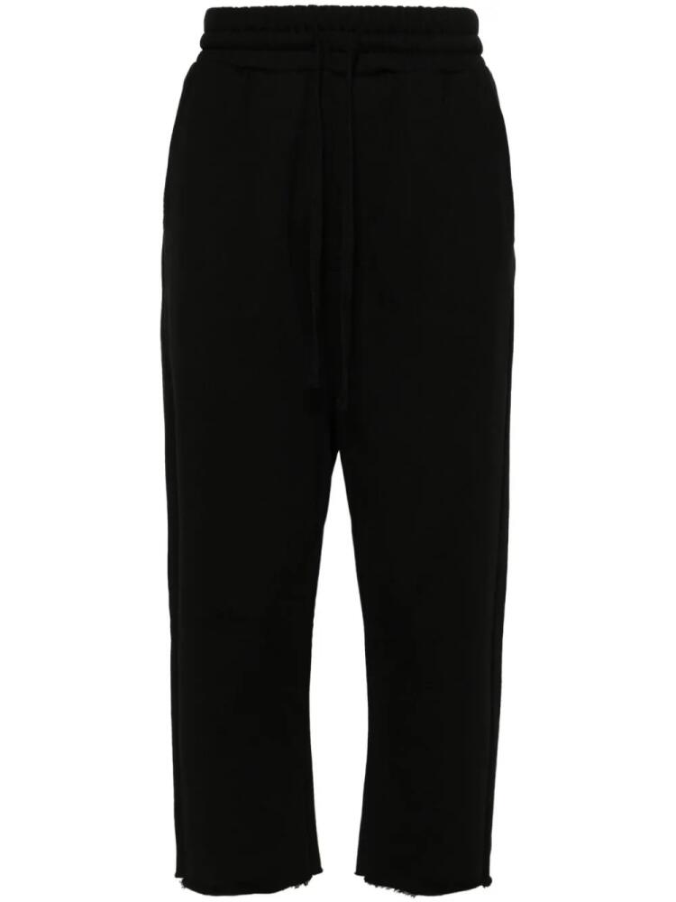 Thom Krom drop-crotch cropped trousers - Black Cover