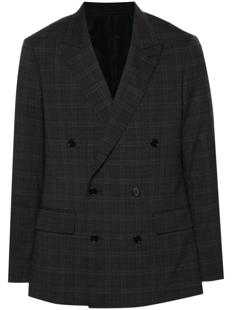 AllSaints Spica checked blazer - Brown Cover