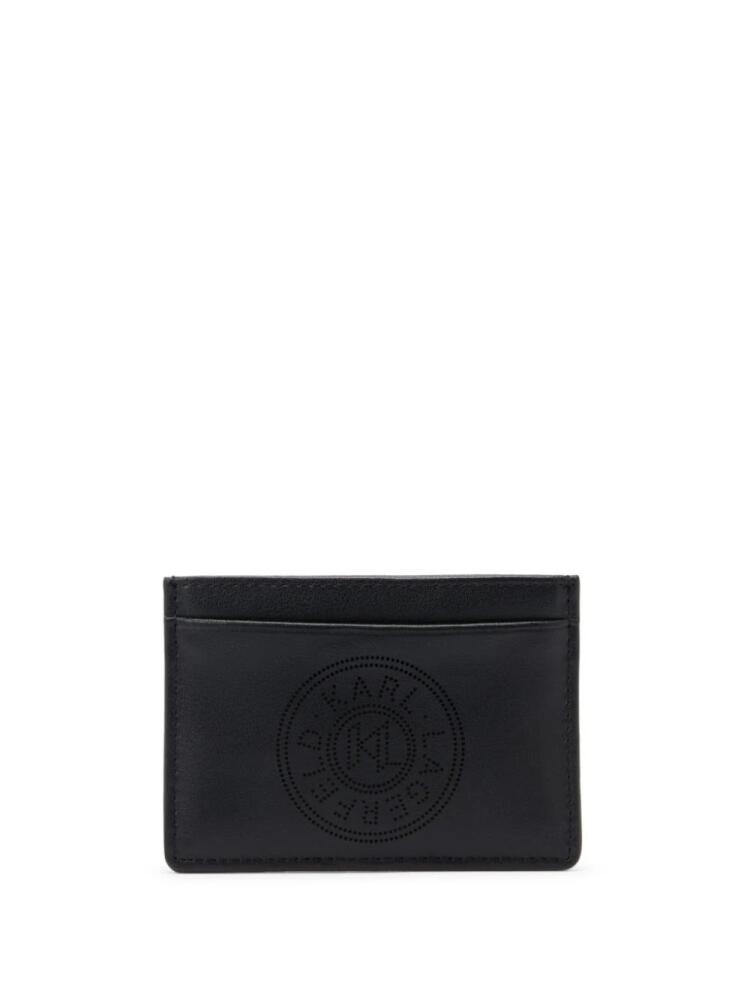 Karl Lagerfeld K/Circle card holder - Black Cover