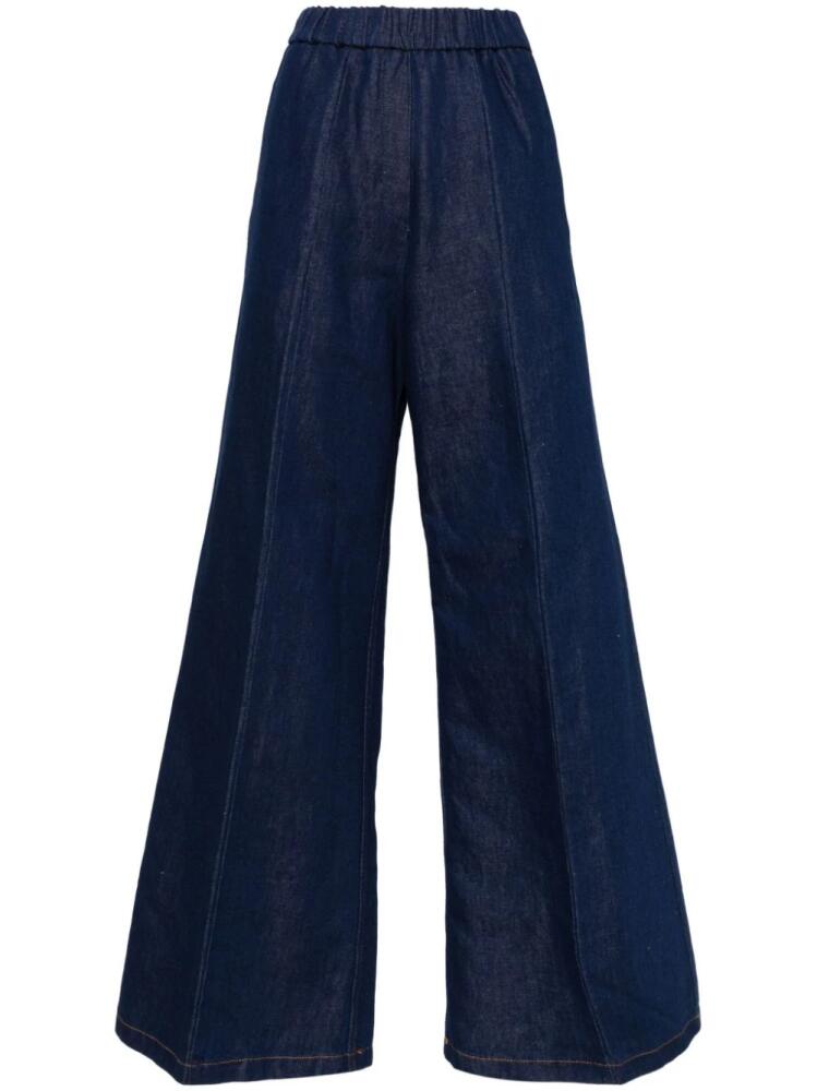 Forte Forte wide-leg jeans - Blue Cover