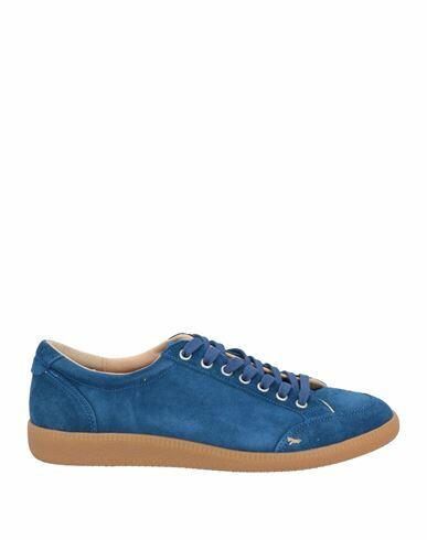 Luigi Borrelli Napoli Man Sneakers Blue Leather Cover