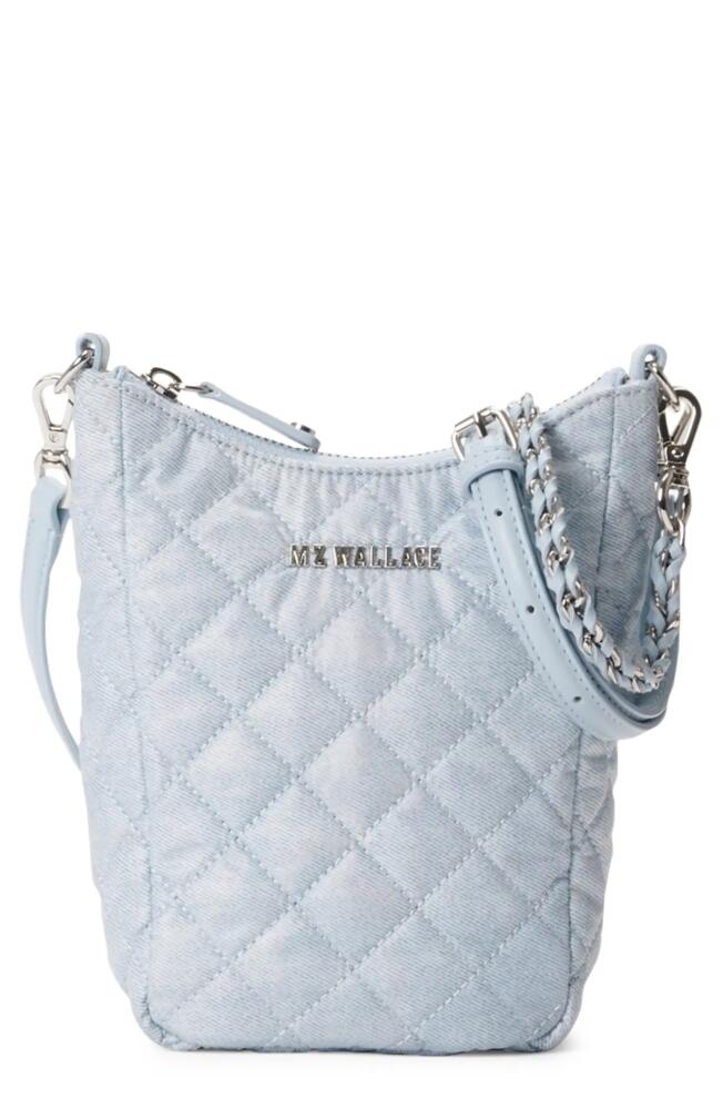 MZ Wallace Crosby Go Quilted Crossbody Bag in Chambray Cover