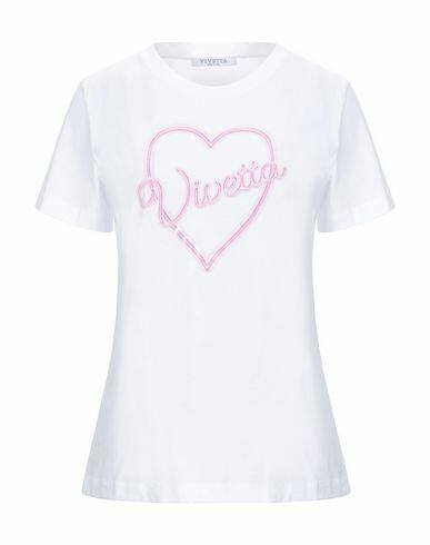 Vivetta Woman T-shirt White Cotton Cover