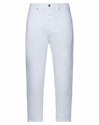 Don The Fuller Man Jeans White Cotton, Elastane Cover